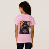 Gothic female demon t-shirt (Achterkant volledig)