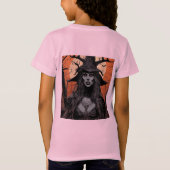 Gothic female demon t-shirt (Achterkant)