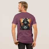 Gothic female demon Tri-Blend shirt (Voorkant)