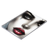 Gothic Femme Fatale – Dark Beauty Journal Notitieboek (Linkerzijde)