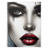 Gothic Femme Fatale – Dark Beauty Journal Notitieboek (Voorkant)
