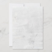 Gothic Fence Halloween-feestuitnodiging Kaart (Achterkant)