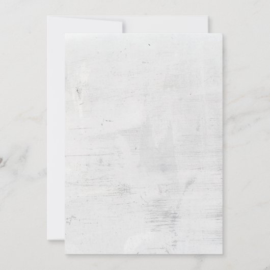 Gothic Fence Halloween-feestuitnodiging Kaart (Achterkant)