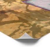 Gothic Fish Pisces Woman Renaissance Whimsical Poster (Hoek)