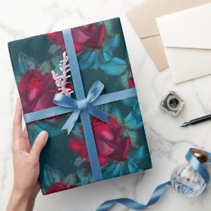 Gothic Floral Cadeaupapier