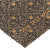  Gothic Floral Damask Korte Tafelloper (Hoek)