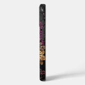 Gothic Floral iPhone 16 Hoesje (Achterkant / Links)