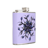 Gothic Floral Mandala Monsters and Teeth Heupfles (Rechts)