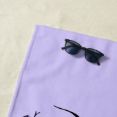 Gothic Floral Mandala Monsters and Teeth Strandlaken (In situ)