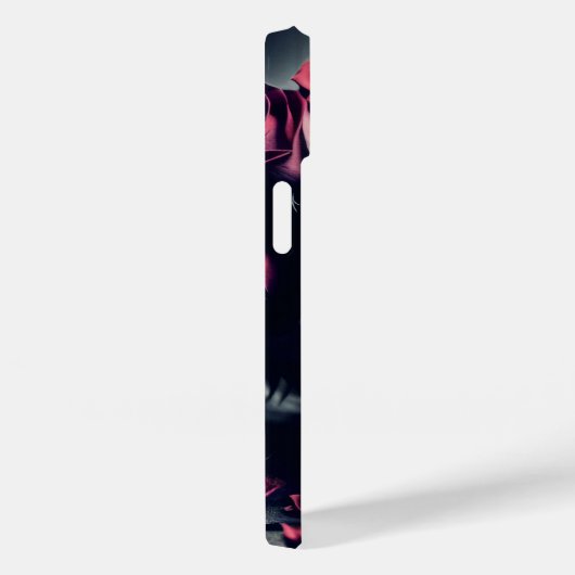 Gothic Floral Skull en Rozen Case-Mate iPhone Case (Achterkant / Rechts)