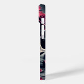 Gothic Floral Skull en Rozen Case-Mate iPhone Case (Achterkant / Links)