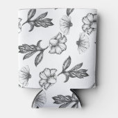 Gothic Flower tattoo Baby shower Blikjeskoeler (Voorkant)