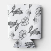 Gothic Flower tattoo Baby shower Blikjeskoeler (Achterkant)