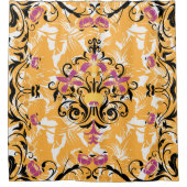 Gothic Flowers, Hollow Life Douchegordijn (Voorkant)