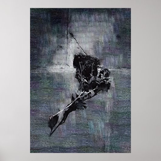 Gothic Flowers Poster (Voorkant)