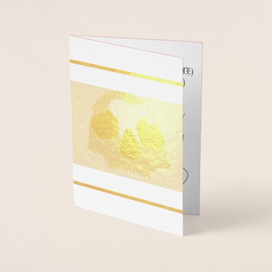 Gothic Folie Kaart (Voorkant)