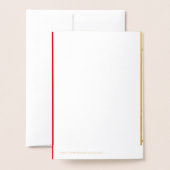 Gothic Folie Kaart (Met envelop)