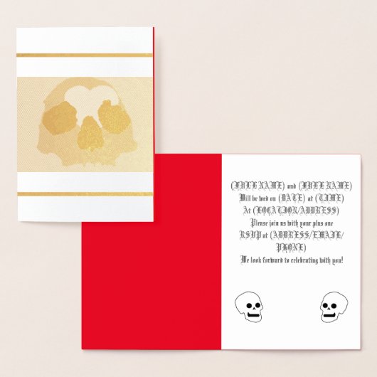 Gothic Folie Kaart (Display)