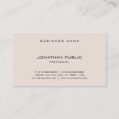 Gothic Font Professional, geavanceerd Eenvoudig Visitekaartje (Achterkant)