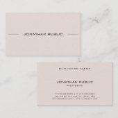 Gothic Font Professional, geavanceerd Eenvoudig Visitekaartje (Voorkant / Achterkant)