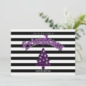 Gothic Friendsmas Invitation Kaart (Staand voorkant)