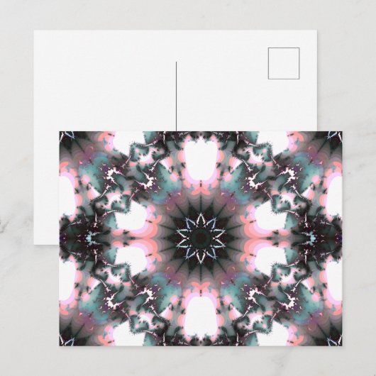 Gothic Frozen Winter Spider Web Briefkaart (Voorkant / Achterkant)