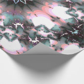 Gothic Frozen Winter Spider Web Cadeaupapier (Hoek)