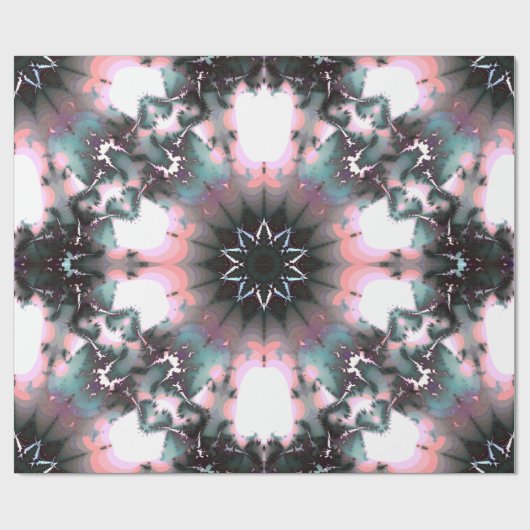 Gothic Frozen Winter Spider Web Cadeaupapier (Vlak)