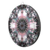 Gothic Frozen Winter Spider Web Dartbord (Voorkant Rechts)