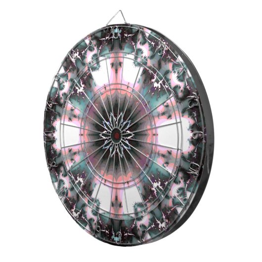 Gothic Frozen Winter Spider Web Dartbord (Voorkant Rechts)