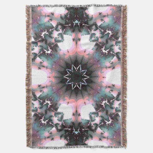 Gothic Frozen Winter Spider Web Deken (Voorkant Verticaal)