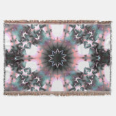 Gothic Frozen Winter Spider Web Deken (Voorkant)