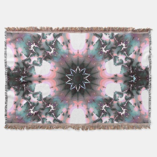 Gothic Frozen Winter Spider Web Deken (Voorkant)