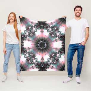 Gothic Frozen Winter Spider Web Fleece Deken