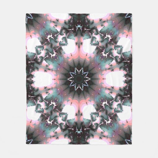 Gothic Frozen Winter Spider Web Fleece Deken (Voorkant)