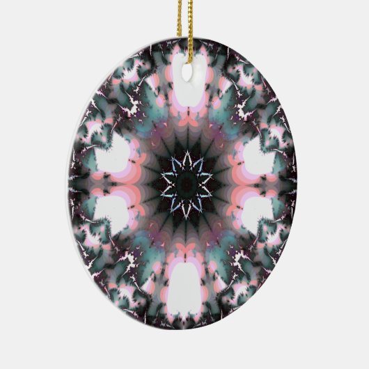 Gothic Frozen Winter Spider Web Keramisch Ornament (Rechts)