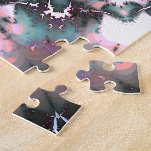 Gothic Frozen Winter Spider Web Legpuzzel (Zijkant)