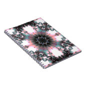 Gothic Frozen Winter Spider Web Notitieboek (Rechterzijde)