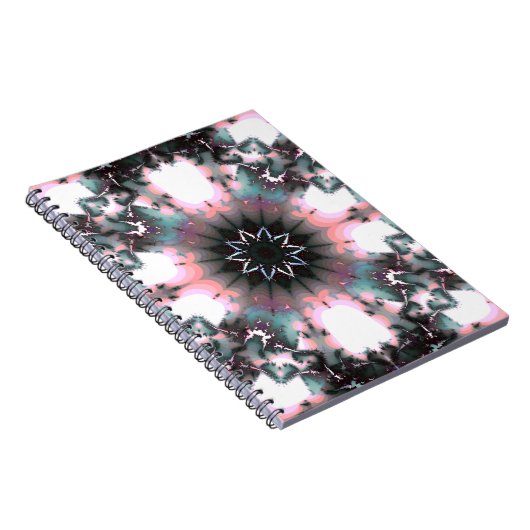 Gothic Frozen Winter Spider Web Notitieboek (Rechterzijde)