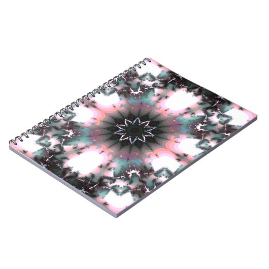 Gothic Frozen Winter Spider Web Notitieboek (Linkerzijde)