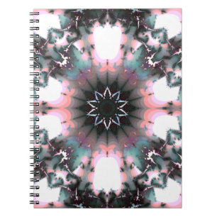 Gothic Frozen Winter Spider Web Notitieboek