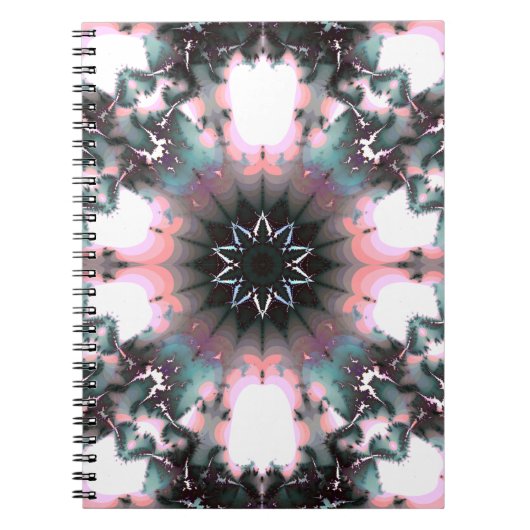 Gothic Frozen Winter Spider Web Notitieboek (Voorkant)