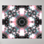 Gothic Frozen Winter Spider Web Poster (Voorkant)