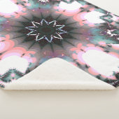 Gothic Frozen Winter Spider Web Sherpa Deken (3/4)