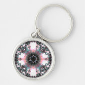 Gothic Frozen Winter Spider Web Sleutelhanger (Voorkant)