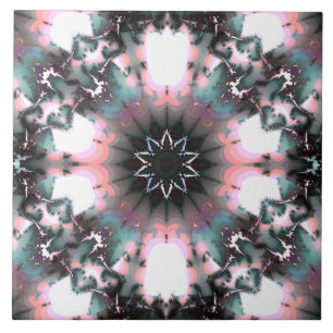 Gothic Frozen Winter Spider Web Tegeltje