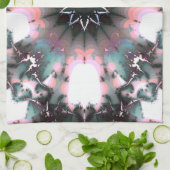 Gothic Frozen Winter Spider Web Theedoek (Gevouwen)