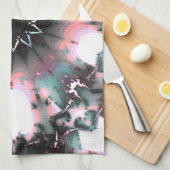 Gothic Frozen Winter Spider Web Theedoek (Quarter Fold)