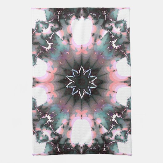 Gothic Frozen Winter Spider Web Theedoek (Verticaal)