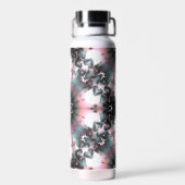 Gothic Frozen Winter Spider Web Waterfles (Achterkant)